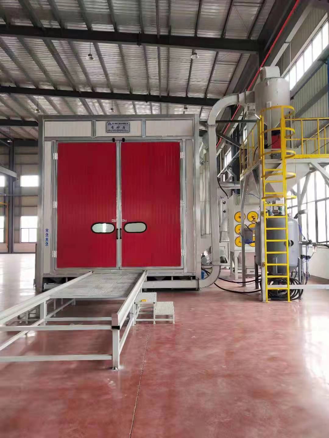 成都如何让喷砂房工作更安静高效